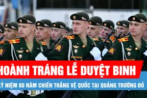 Hoành tráng Lễ duyệt binh Kỷ niệm 80 năm Chiến thắng Vệ quốc tại Quảng trường Đỏ