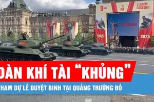 Cận cảnh dàn khí tài "khủng" tham dự Lễ duyệt binh tại Quảng trường Đỏ