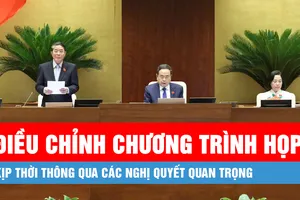 Podcast bản tin trưa 15-5: Điều chỉnh chương trình kỳ họp, Quốc hội sớm thông qua Nghị quyết phát triển kinh tế tư nhân