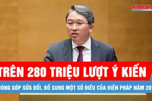 Podcast bản tin trưa 6-6: Trên 280 triệu lượt ý kiến đóng góp sửa đổi, bổ sung một số điều của Hiến pháp năm 2013