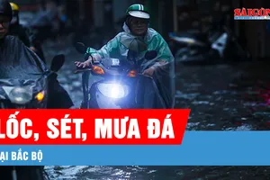 Podcast bản tin trưa 12-7: Mưa lớn, lốc, sét, mưa đá tại Bắc Bộ, Thanh Hóa và Nghệ An