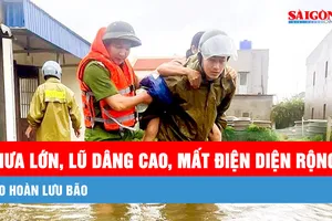 Podcast bản tin trưa 23-7: Hoàn lưu bão số 3 gây mưa lớn