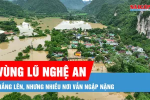 Podcast bản tin trưa 24-7: Vùng lũ Nghệ An: Nắng lên, nhưng nhiều nơi vẫn ngập nặng