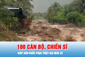 Podcast bản tin 16-9: Huy động 100 cán bộ, chiến sĩ giúp dân khắc phục thiệt hại mưa lũ tại Khánh Hòa