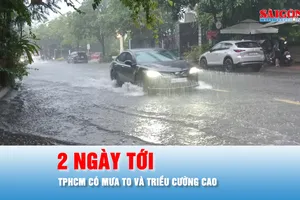 Podcast bản tin tối 18-9: 2 ngày tới, TPHCM có mưa to và triều cường cao