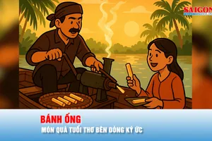 Podcast: Bánh ống - Món quà tuổi thơ bên dòng ký ức