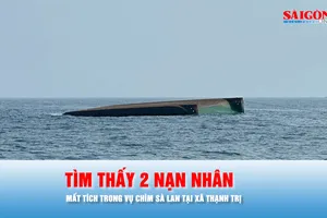 Podcast bản tin ANTT 19-10: Tìm thấy 2 nạn nhân mất tích trong vụ chìm sà lan tại xã Thạnh Trị