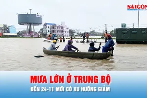 Podcast bản tin tối 19-11: Mưa lớn ở Trung bộ còn kéo dài đến 22-11