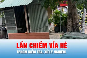 Podcast bản tin tối 8-12: Chấn chỉnh công trình lấn chiếm vỉa hè, chắn lối đi bộ ở TPHCM