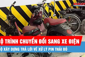 Bộ Xây dựng trả lời cử tri TPHCM về chuyển đổi sang xe điện