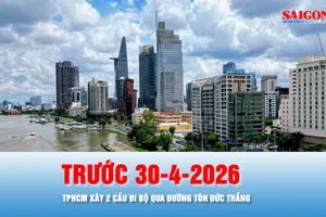Podcast bản tin tối 16-12: Trước 30-4-2026, TPHCM xây 2 cầu đi bộ qua đường Tôn Đức Thắng