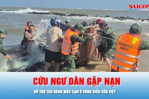 Podcast bản tin 17 giờ 24-12: Cứu ngư dân gặp nạn, hỗ trợ tàu hàng mắc cạn ở vùng biển Cửa Việt