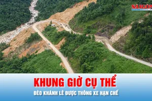 Podcast bản tin trưa 24-12: Khung giờ được lưu thông qua đèo Khánh Lê sau một tháng khắc phục sạt lở 