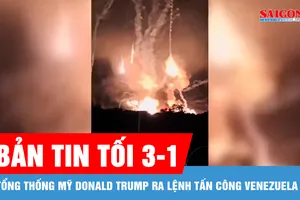 Bản tin tối 3-1: Tổng thống Mỹ Donald Trump ra lệnh tấn công Venezuela