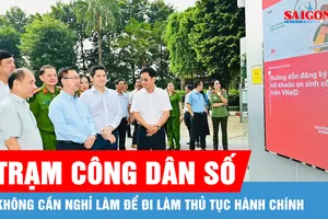 Thí điểm “Trạm công dân số”, đưa dịch vụ công đến gần hơn với đời sống đô thị