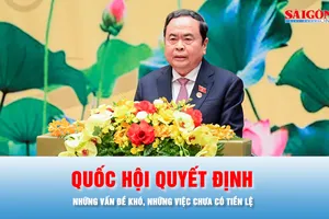 Podcast bản tin trưa 6-1: Quốc hội đã quyết định những vấn đề khó, những việc chưa có tiền lệ