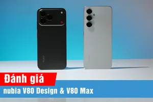 Trải nghiệm nubia V80 Series: thiết kế nổi bật, pin lớn, tích hợp AI trong phân khúc giá rẻ