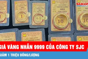 Giá vàng nhẫn 9999 chiều 23-1 “hạ nhiệt”