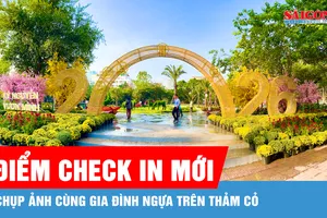 TPHCM có thêm điểm vui chơi, chụp ảnh dịp Xuân Bính Ngọ 2026