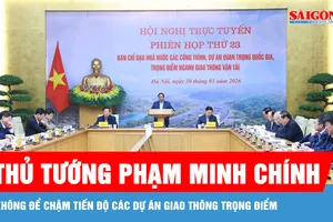 Thủ tướng: Không để chậm tiến độ các dự án giao thông trọng điểm