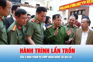 Podcast bản tin chiều 7-2: Hành trình lẩn trốn của 2 nghi phạm vụ cướp ngân hàng tại Gia Lai