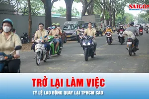 Podcast bản tin tối 24-2: Tỷ lệ lao động quay lại TPHCM làm việc ở mức cao 