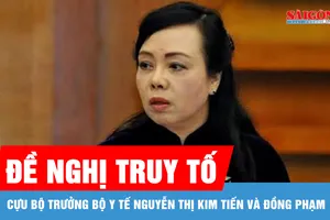 Cựu Bộ trưởng Nguyễn Thị Kim Tiến và các bị can gây thất thoát hơn 803 tỷ đồng