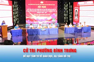 Podcast bản tin chiều 5-3: Cử tri phường Bình Trưng đề đạt tâm tư về giáo dục, hạ tầng đô thị