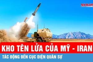 Mỹ và Iran sở hữu kho tên lửa như thế nào?