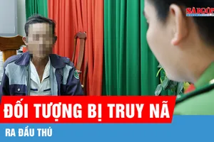 Đối tượng gây tai nạn giao thông bị truy nã ra đầu thú