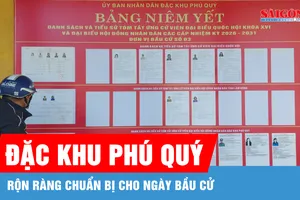 Lâm Đồng: Đặc khu Phú Quý rộn ràng chuẩn bị cho ngày bầu cử