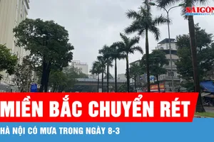 Phía Bắc có đợt không khí lạnh, chuyển rét từ đêm 9-3