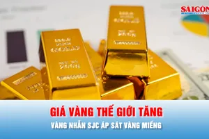 Podcast bản tin tối 11-3: Giá vàng thế giới tăng, vàng nhẫn SJC áp sát vàng miếng