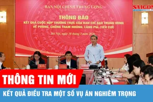 Bộ Công an thông tin mới về kết quả điều tra một số vụ án nghiêm trọng