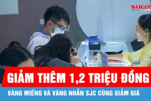 Giá vàng trong nước cao hơn giá vàng thế giới 25,8 triệu đồng/lượng