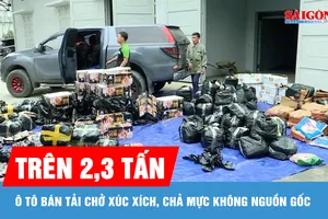 Tuyên Quang thu giữ trên 2,3 tấn thực phẩm không rõ nguồn gốc