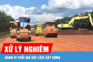 Xử lý nghiêm hành vi thổi giá vật liệu xây dựng