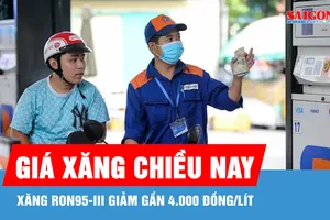 Xăng RON95-III giảm gần 4.000 đồng/lít