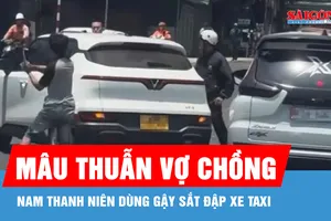 Lâm Đồng: Nam thanh niên dùng hung khí chặn đầu, đập xe người khác