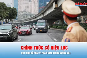 Podcast bản tin chiều 26-3: Nghị định về xử phạt vi phạm giao thông đường sắt chính thức có hiệu lực