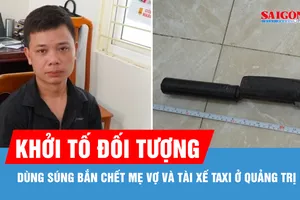 Khởi tố đối tượng dùng súng bắn chết mẹ vợ và tài xế taxi ở Quảng Trị
