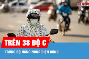 Từ ngày 3-4, Trung bộ nắng nóng diện rộng