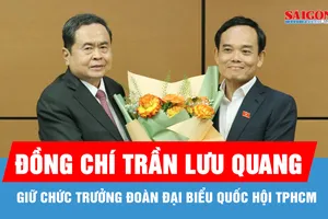 Đồng chí Trần Lưu Quang giữ chức Trưởng Đoàn đại biểu Quốc hội TPHCM