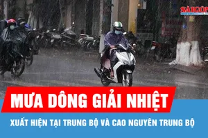 Xuất hiện mưa dông sau chuỗi ngày nắng nóng