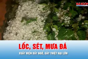 Podcast bản tin trưa 17-4: Hướng dẫn ứng phó với lốc, sét, mưa đá 