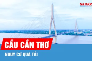 Nguy cơ ùn ứ, kẹt xe trên cầu Cần Thơ trong dịp lễ