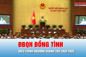 Podcast bản tin tối 22-4: Nhiều ĐBQH đồng tình việc điều chỉnh ngưỡng doanh thu chịu thuế