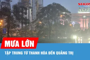 Diễn biến mưa trên cả nước trong ngày 23-4