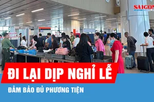 TPHCM: Đảm bảo đủ phương tiện cho nhu cầu đi lại dịp nghỉ lễ