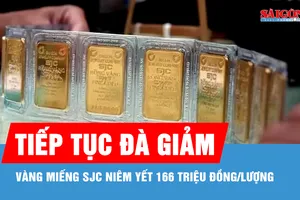 Podcast bản tin trưa 29-4: Giá vàng miếng SJC và vàng nhẫn 9999 tiếp tục đà giảm